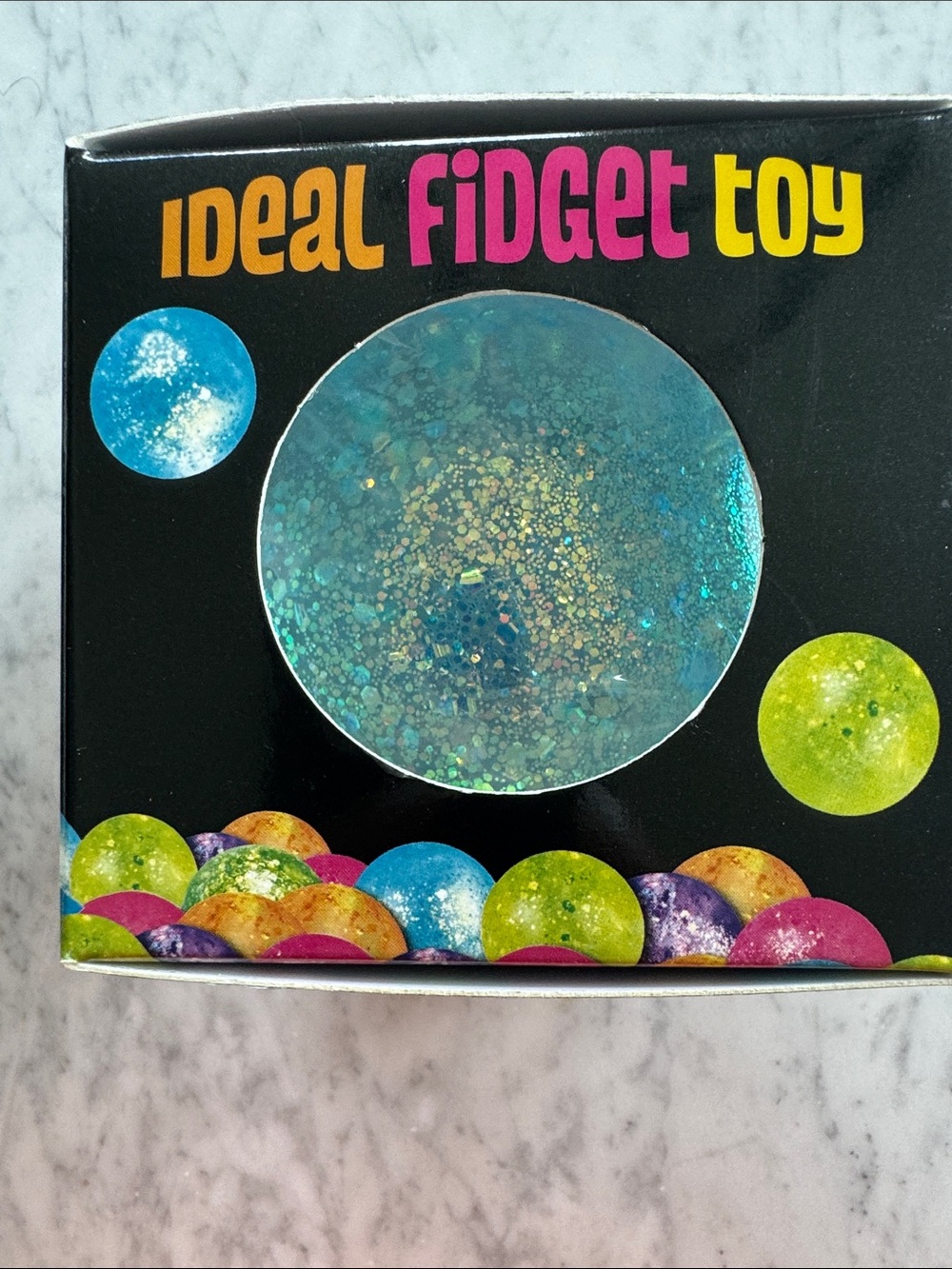 Jumbo Sugar Glitter Ball - Multi Color - Picture 2 of 6